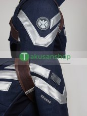 画像9: キャプテンアメリカ 2 ウィンター・ソルジャー スティーブ・ロジャース コスプレ衣装 コスチューム オーダーメイド (9)