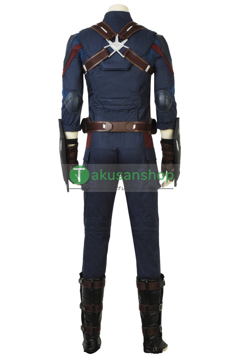 画像5: アベンジャーズ3 インフィニティ・ウォー  キャプテン・アメリカ スティーブ・ロジャース  風  コスプレ衣装 コスチューム オーダーメイド  (5)