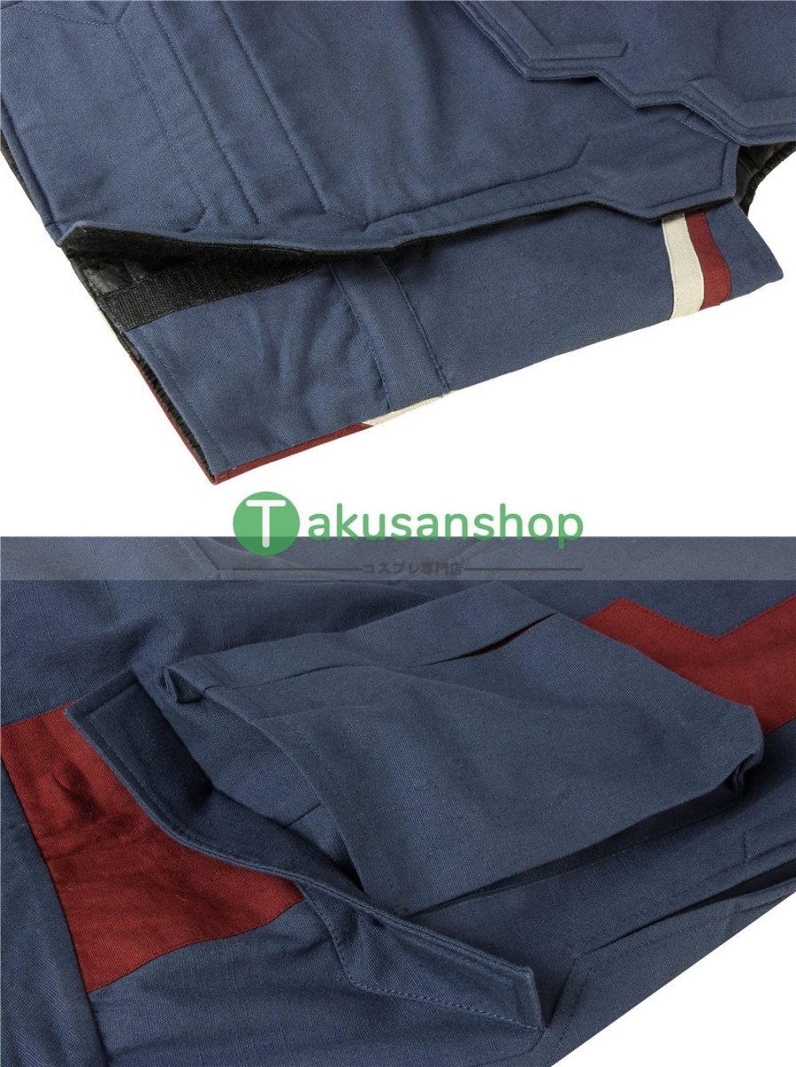 画像11: アベンジャーズ4 エンドゲーム キャプテン・アメリカ スティーブ・ロジャース コスプレ衣装 コスチューム   オーダーメイド (11)