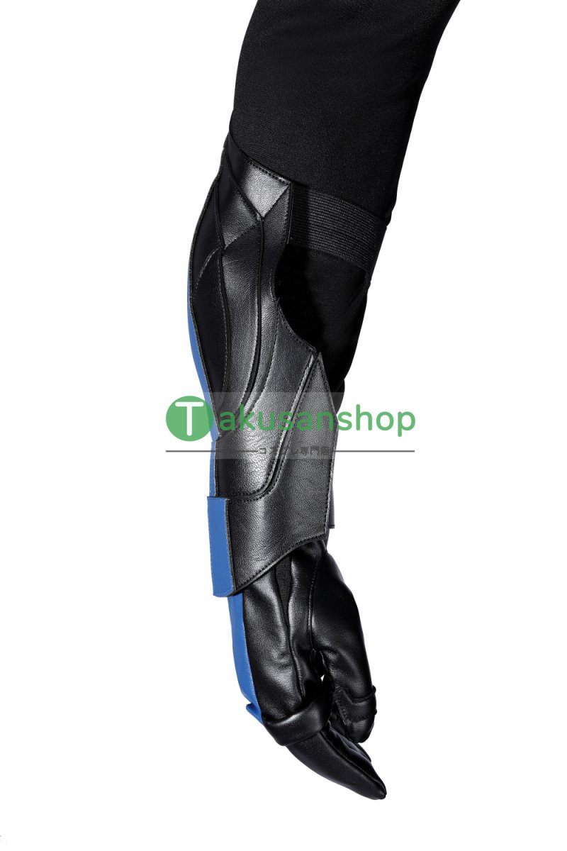 画像12: Titans タイタンズ ナイトウィング Nightwing 風 コスチューム コスプレ衣装 コスプレ靴 ブーツ付き オーダーメイド (12)