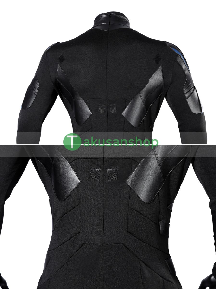 画像14: Titans タイタンズ ナイトウィング Nightwing 風 コスチューム コスプレ衣装 コスプレ靴 ブーツ付き オーダーメイド (14)