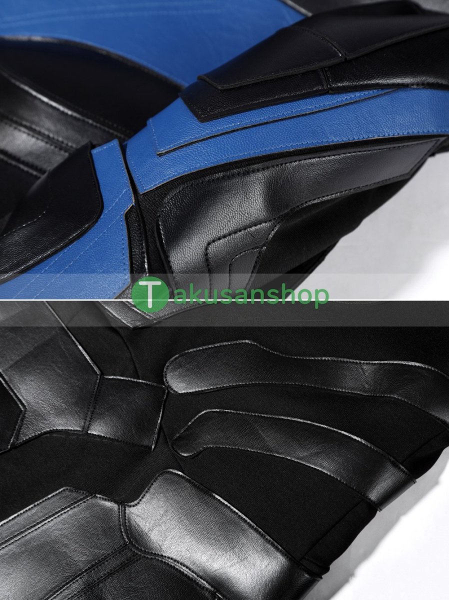 画像17: Titans タイタンズ ナイトウィング Nightwing 風 コスチューム コスプレ衣装 コスプレ靴 ブーツ付き オーダーメイド (17)