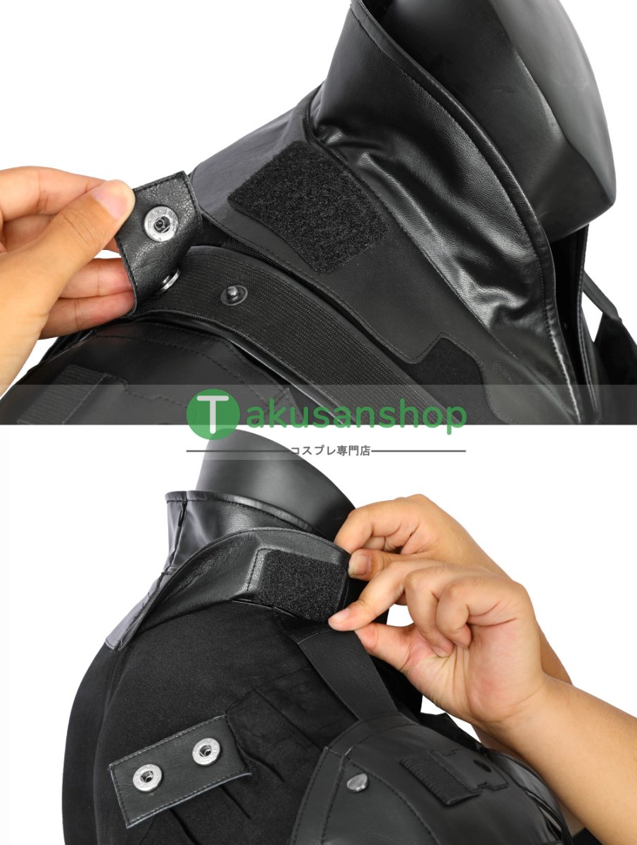 画像17: ザ・バットマン The batman ブルース・ウェイン 2022映画  風 コスチューム コスプレ衣装 バラ売り可 オーダーメイド (17)