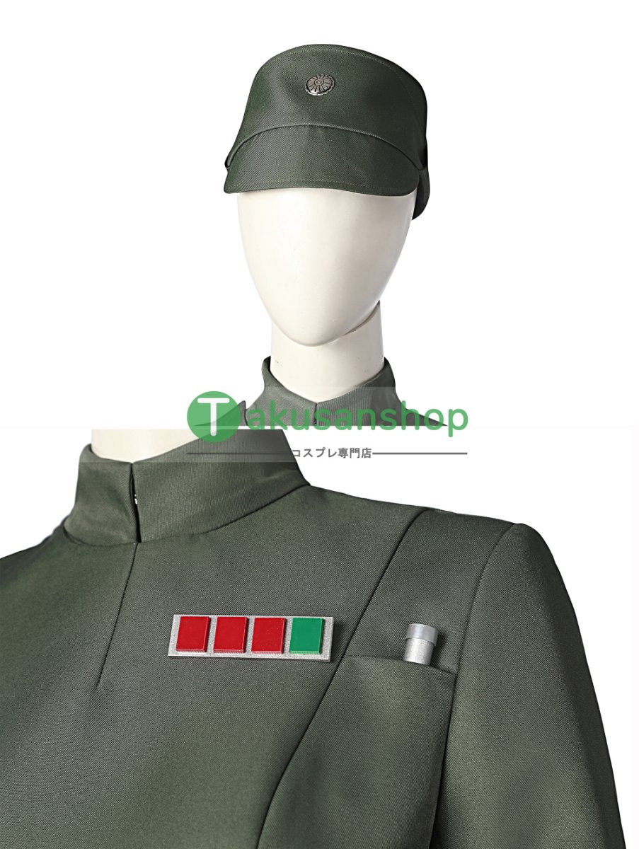 画像10: 【9.26-10.30製作不可】Star Wars スター・ウォーズ  オビワン 帝国軍将校制服 風 コスチューム コスプレ衣装 オーダーメイド (10)