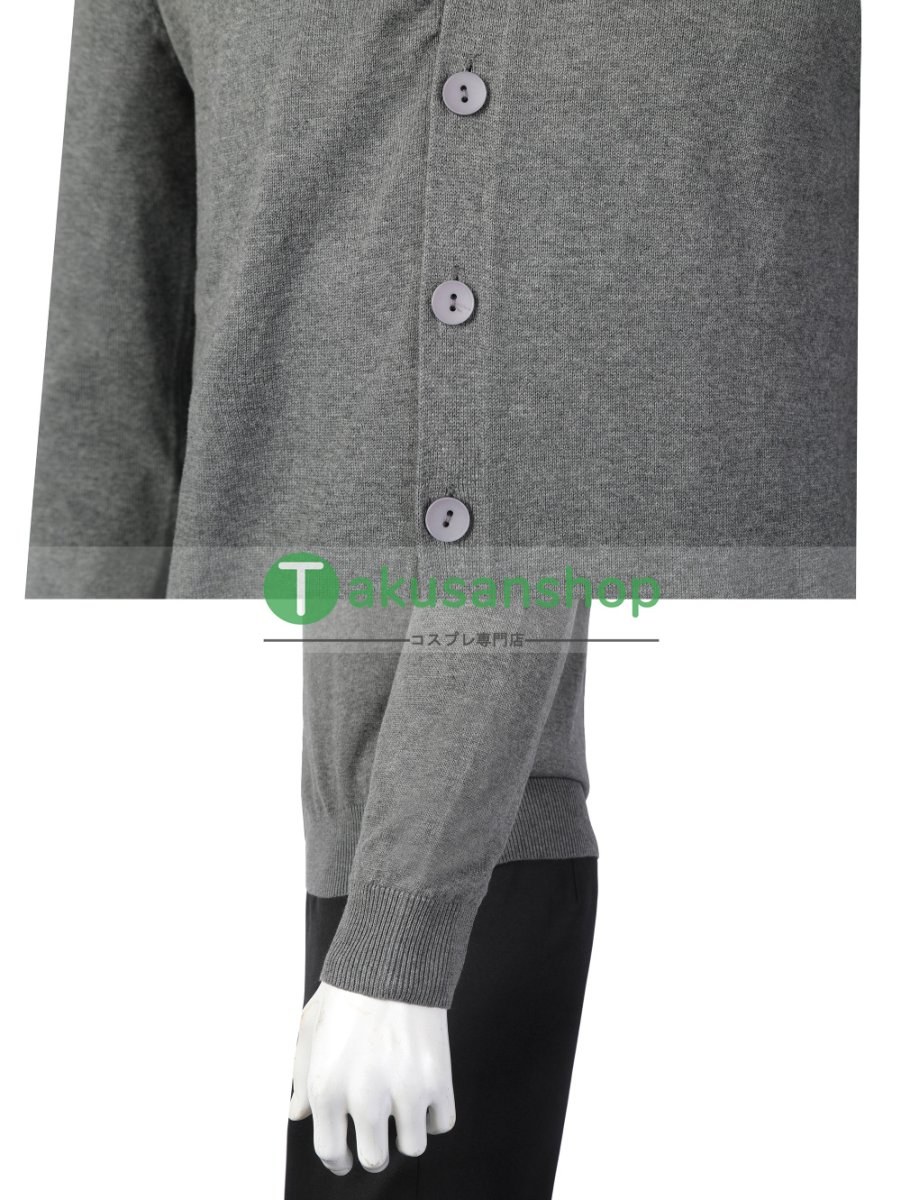 画像11: アダムス・ファミリー  ドラマ  ウェンズデー  Wednesday ネヴァーモア学園制服　ユージーン・オティンガー   風 コスチューム コスプレ衣装 (11)