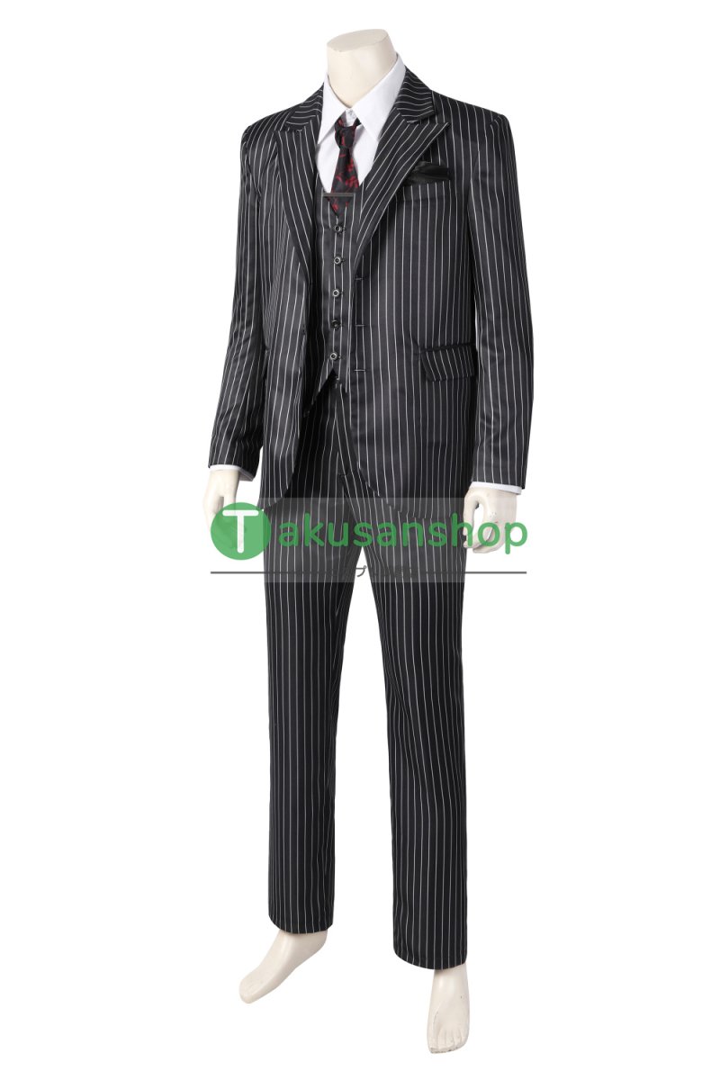 画像2: アダムス・ファミリー  ドラマ  ウェンズデー  Wednesday  ゴメズ・アダムス   風 コスチューム コスプレ衣装 (2)