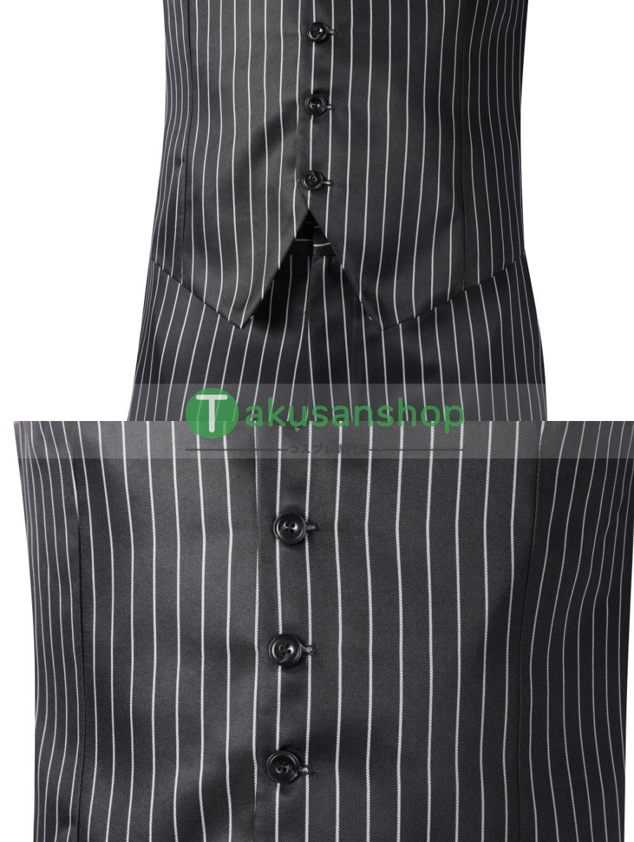 画像9: アダムス・ファミリー  ドラマ  ウェンズデー  Wednesday  ゴメズ・アダムス   風 コスチューム コスプレ衣装 (9)