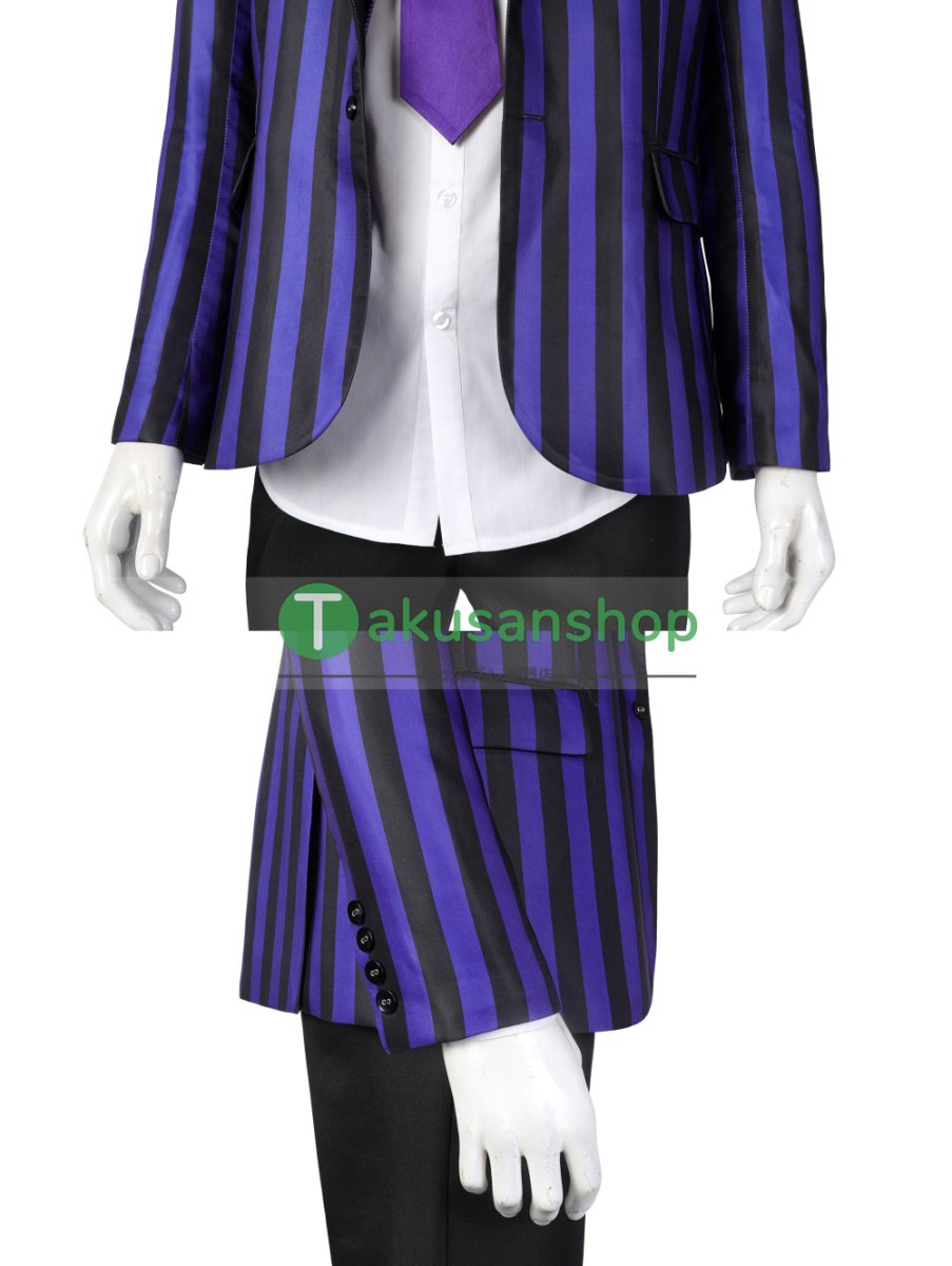 画像8: アダムス・ファミリー  ドラマ  ウェンズデー  Wednesday ネヴァーモア学園制服　ゼイヴィア・ソープ  エイジャックス   風 コスチューム コスプレ衣装 (8)
