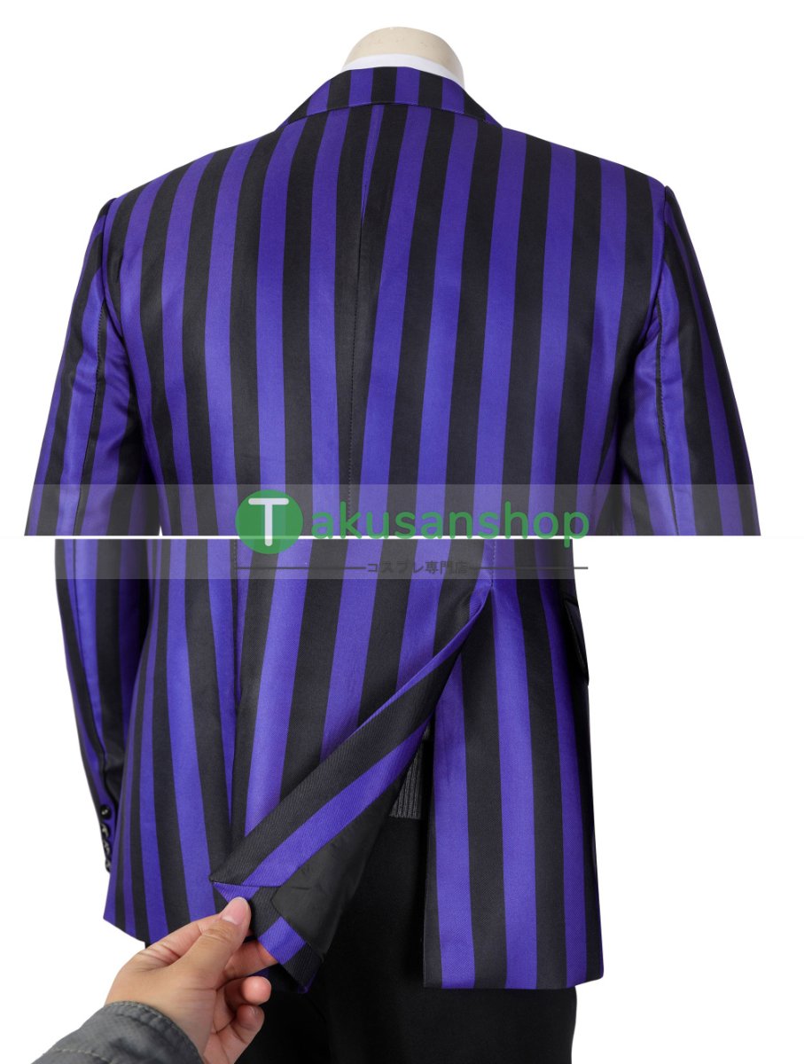 画像9: アダムス・ファミリー  ドラマ  ウェンズデー  Wednesday ネヴァーモア学園制服　ゼイヴィア・ソープ  エイジャックス   風 コスチューム コスプレ衣装 (9)