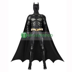 画像1: バットマン ダークナイト Batman 2008映画  ブルース・ウェイン  風 コスチューム コスプレ衣装 コスプレ靴  オーダーメイド (1)