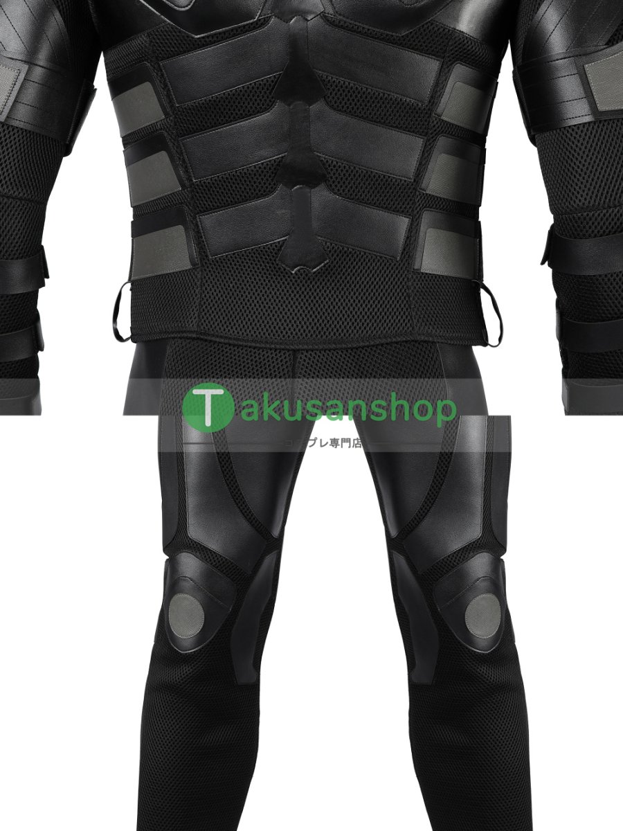 画像15: バットマン ダークナイト Batman 2008映画  ブルース・ウェイン  風 コスチューム コスプレ衣装 コスプレ靴  オーダーメイド (15)