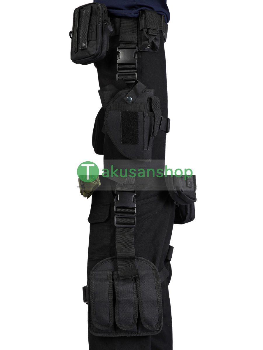 画像11: バイオ4 バイオハザード4 Leon レオン・S・ケネディ 風 コスプレ衣装 コスチューム  オーダーメイド (11)