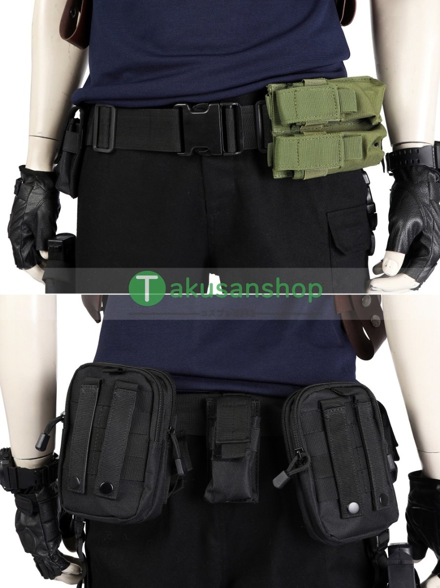 画像9: バイオ4 バイオハザード4 Leon レオン・S・ケネディ 風 コスプレ衣装 コスチューム  オーダーメイド (9)