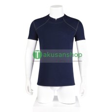 画像1: バイオ4 バイオハザード4 Leon レオン・S・ケネディ Tシャツ  風 コスプレ衣装 コスチューム (1)