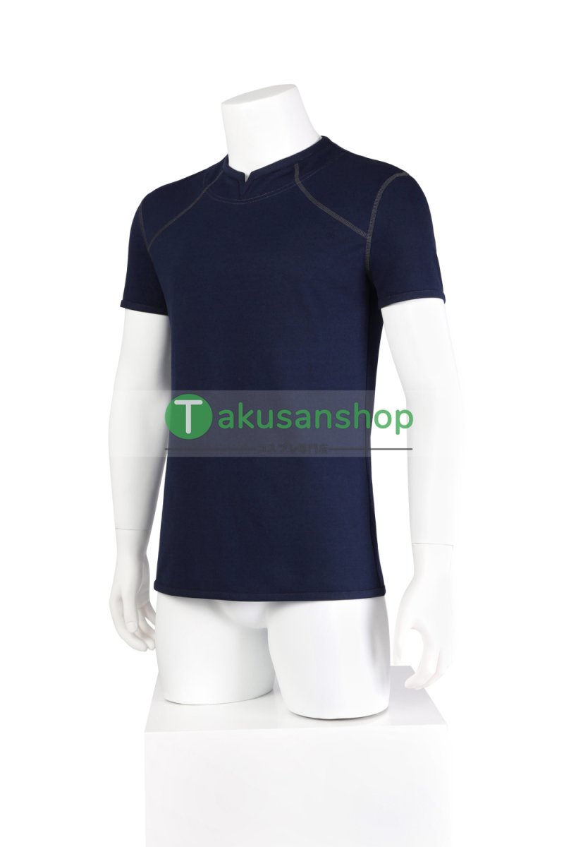 画像2: バイオ4 バイオハザード4 Leon レオン・S・ケネディ Tシャツ  風 コスプレ衣装 コスチューム (2)