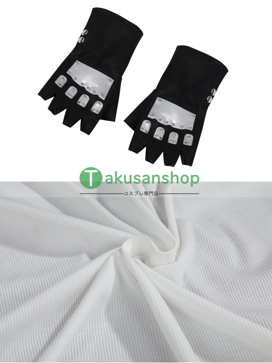 画像14: FF7 ファイナルファンタジーVII ティファ ロックハート Tifa 風 コスプレ衣装 コスチューム (14)