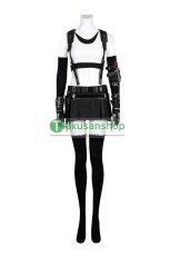 画像4: FF7 ファイナルファンタジーVII ティファ ロックハート Tifa 風 コスプレ衣装 コスチューム (4)
