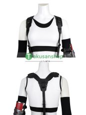 画像9: FF7 ファイナルファンタジーVII ティファ ロックハート Tifa 風 コスプレ衣装 コスチューム (9)