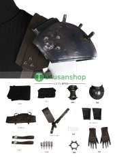 画像13: ファイナルファンタジーVII FFVII FF7 クラウド ストライフ コスプレ衣装 コスチューム　オーダーメイド (13)