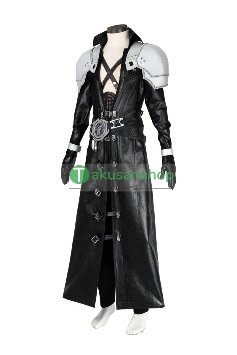 画像4: FF7 ファイナルファンタジーVII セフィロス Sephiroth 風 コスプレ衣装 ブーツ付き コスプレ靴  コスチューム オーダーメイド (4)