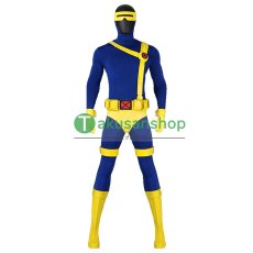 画像1: X-MEN 97 サイクロップス スコット・サマーズ Cyclops 風 コスチューム コスプレ衣装 コスプレ靴 バラ売り可 オーダーメイド (1)