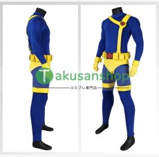 画像3: X-MEN 97 サイクロップス スコット・サマーズ Cyclops 風 コスチューム コスプレ衣装 コスプレ靴 バラ売り可 オーダーメイド (3)