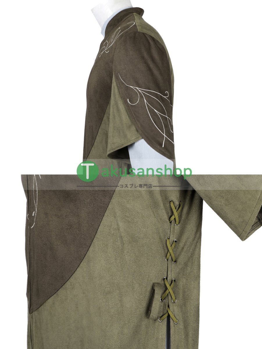 画像14: 映画 ロード・オブ・ザ・リング  レゴラス Legolas 風 コスチューム コスプレ衣装  オーダーメイド (14)