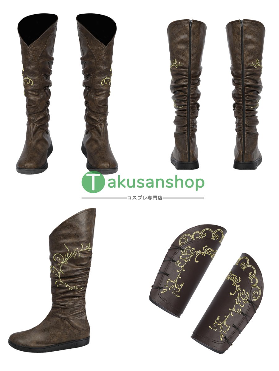 画像16: 映画 ロード・オブ・ザ・リング  レゴラス Legolas 風 コスチューム コスプレ衣装  オーダーメイド (16)