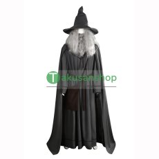 画像1: 映画 ロード・オブ・ザ・リング  ガンダルフ Gandalf 風 コスチューム コスプレ衣装  オーダーメイド (1)