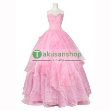 画像1: Wicked ウィキッド ふたりの魔女  映画  グリンダ  風 コスチューム コスプレ衣装  オーダーメイド (1)