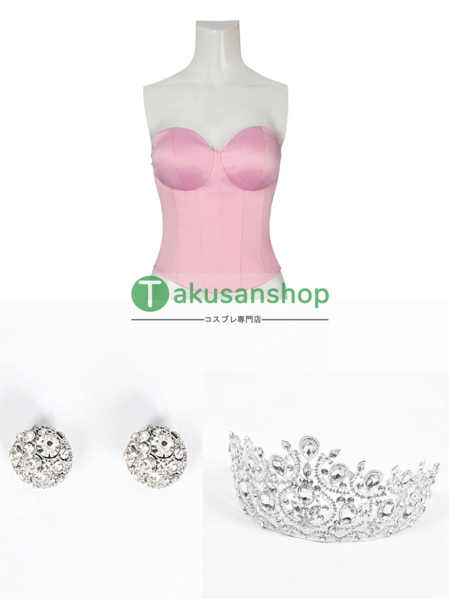 画像11: Wicked ウィキッド ふたりの魔女  映画  グリンダ  風 コスチューム コスプレ衣装  オーダーメイド (11)