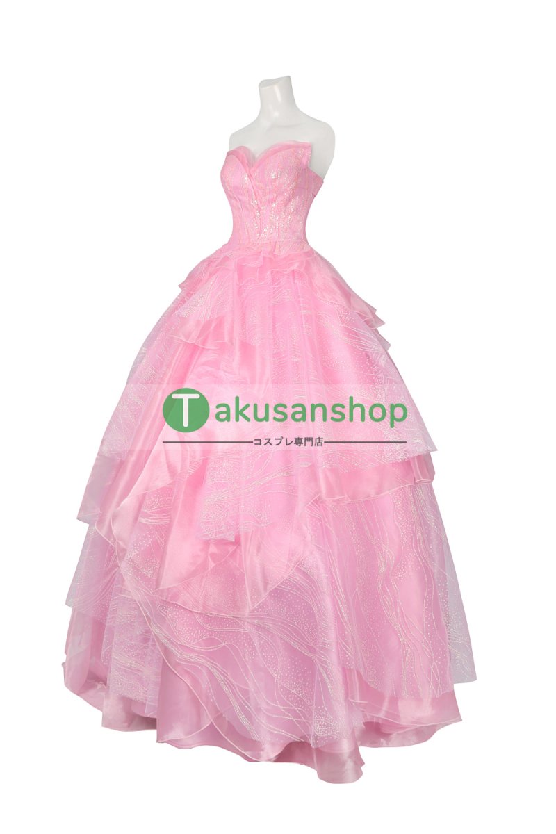 画像2: Wicked ウィキッド ふたりの魔女  映画  グリンダ  風 コスチューム コスプレ衣装  オーダーメイド (2)