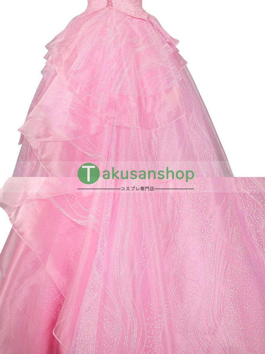 画像8: Wicked ウィキッド ふたりの魔女  映画  グリンダ  風 コスチューム コスプレ衣装  オーダーメイド (8)