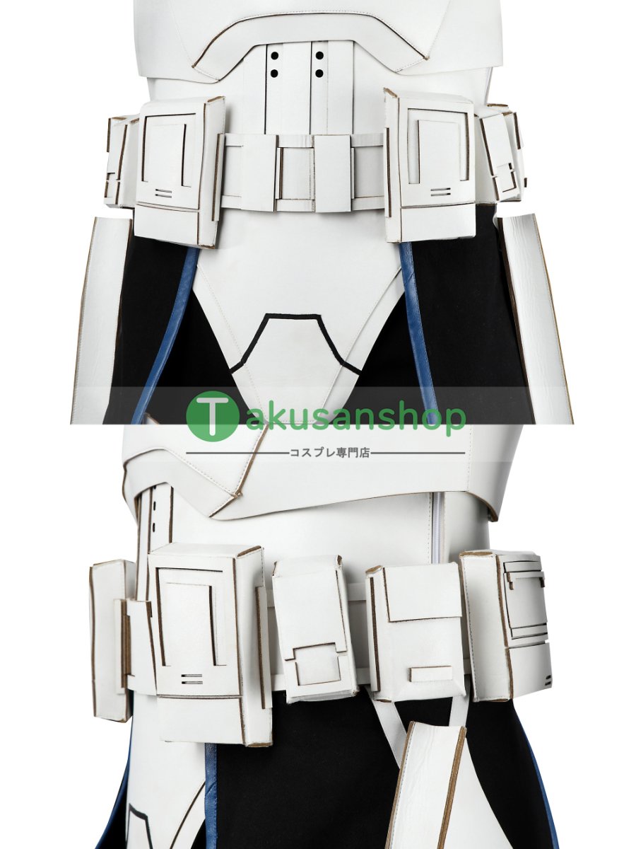 画像13: Star Wars スター・ウォーズ クローン・ウォーズ キャプテン・レックス Rex 風 コスチューム コスプレ衣装 オーダーメイド (13)