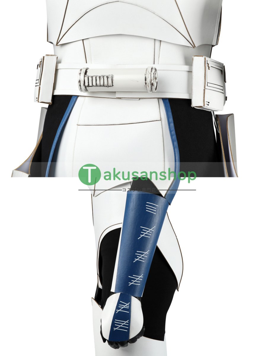 画像14: Star Wars スター・ウォーズ クローン・ウォーズ キャプテン・レックス Rex 風 コスチューム コスプレ衣装 オーダーメイド (14)
