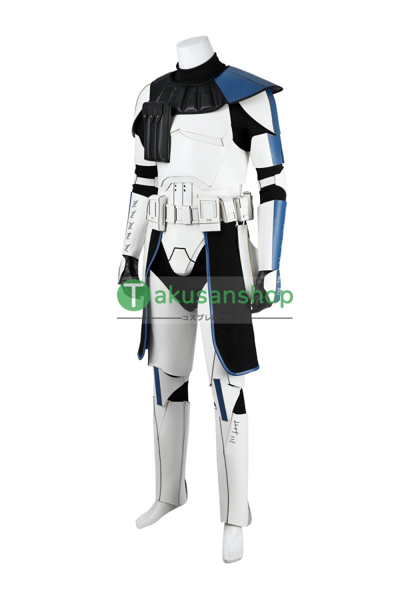画像4: Star Wars スター・ウォーズ クローン・ウォーズ キャプテン・レックス Rex 風 コスチューム コスプレ衣装 オーダーメイド (4)