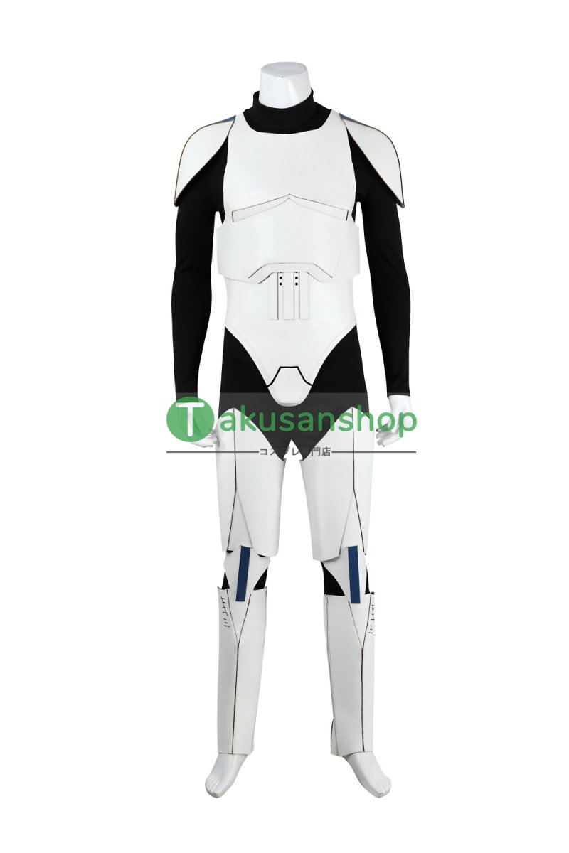 画像7: Star Wars スター・ウォーズ クローン・ウォーズ キャプテン・レックス Rex 風 コスチューム コスプレ衣装 オーダーメイド (7)