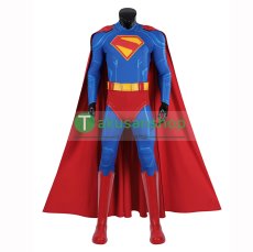 画像1: Superman 2025映画 スーパーマン：レガシー  クラーク・ケント  風 コスチューム コスプレ衣装 コスプレ靴 ブーツ付き オーダーメイド (1)