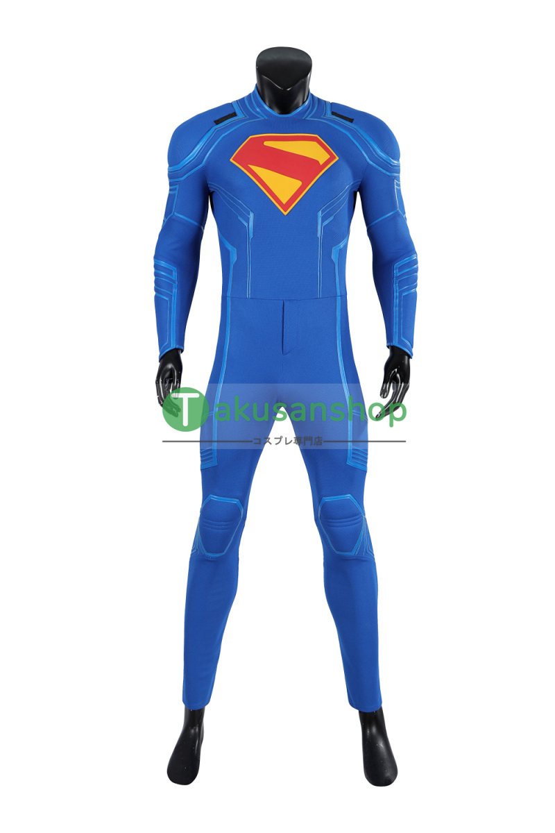 画像10: Superman 2025映画 スーパーマン：レガシー  クラーク・ケント  風 コスチューム コスプレ衣装 コスプレ靴 ブーツ付き オーダーメイド (10)