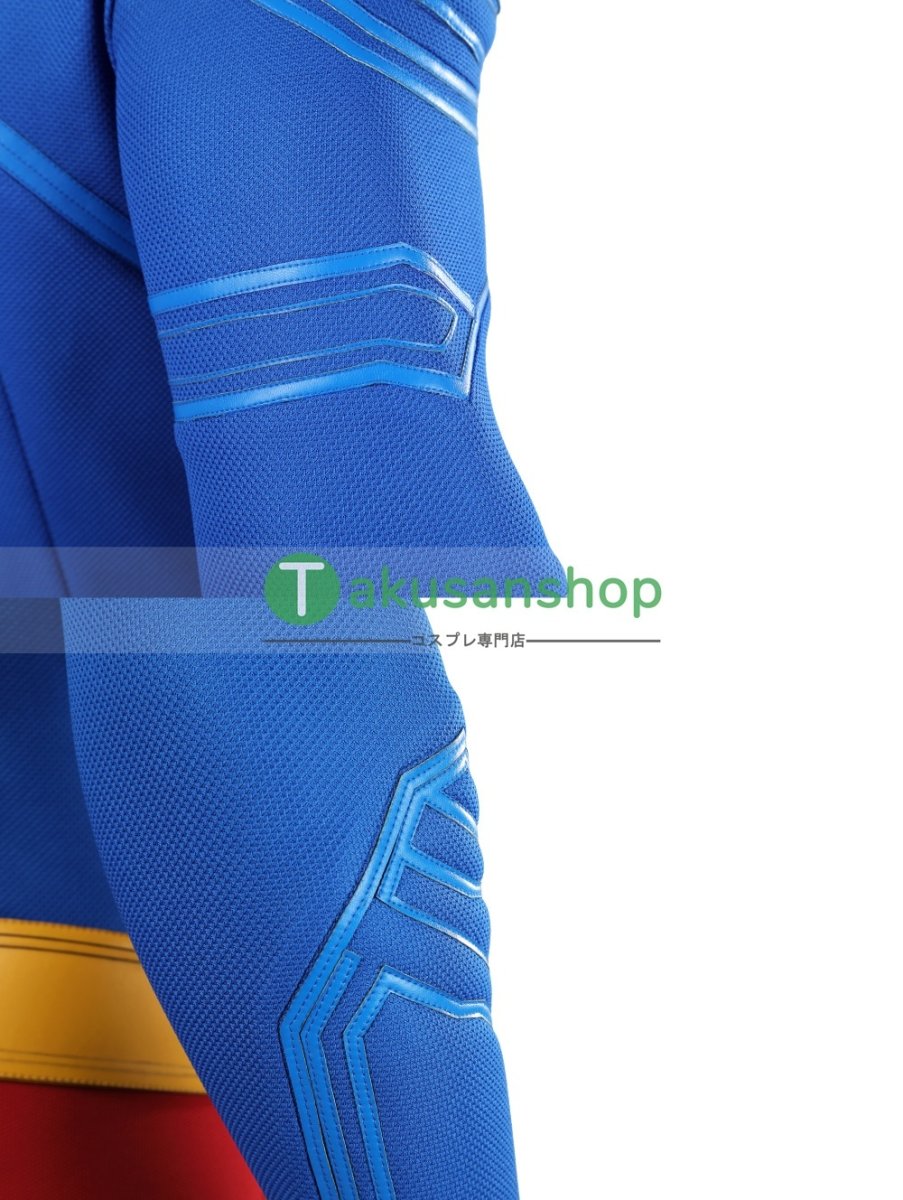 画像15: Superman 2025映画 スーパーマン：レガシー  クラーク・ケント  風 コスチューム コスプレ衣装 コスプレ靴 ブーツ付き オーダーメイド (15)