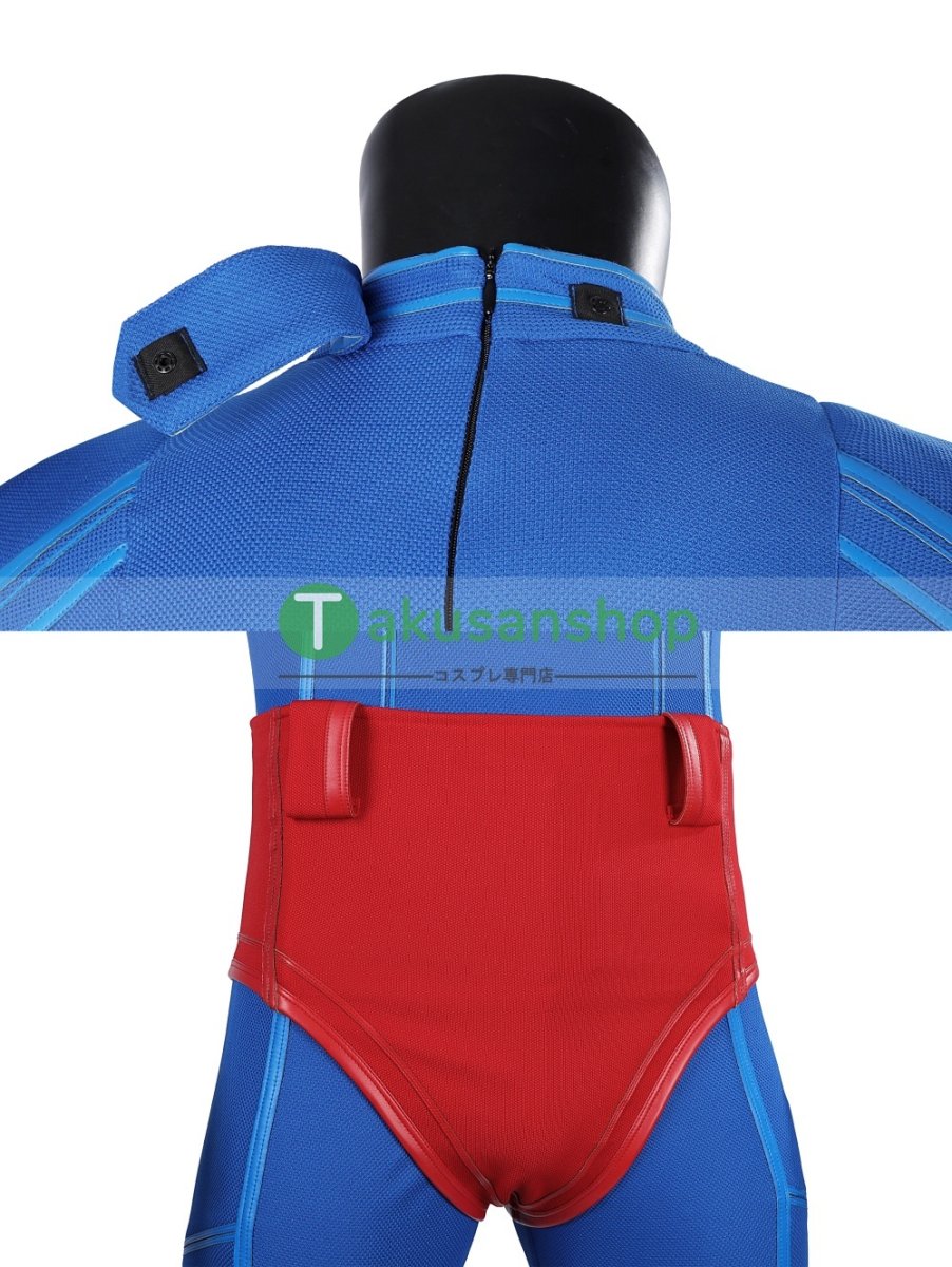 画像17: Superman 2025映画 スーパーマン：レガシー  クラーク・ケント  風 コスチューム コスプレ衣装 コスプレ靴 ブーツ付き オーダーメイド (17)