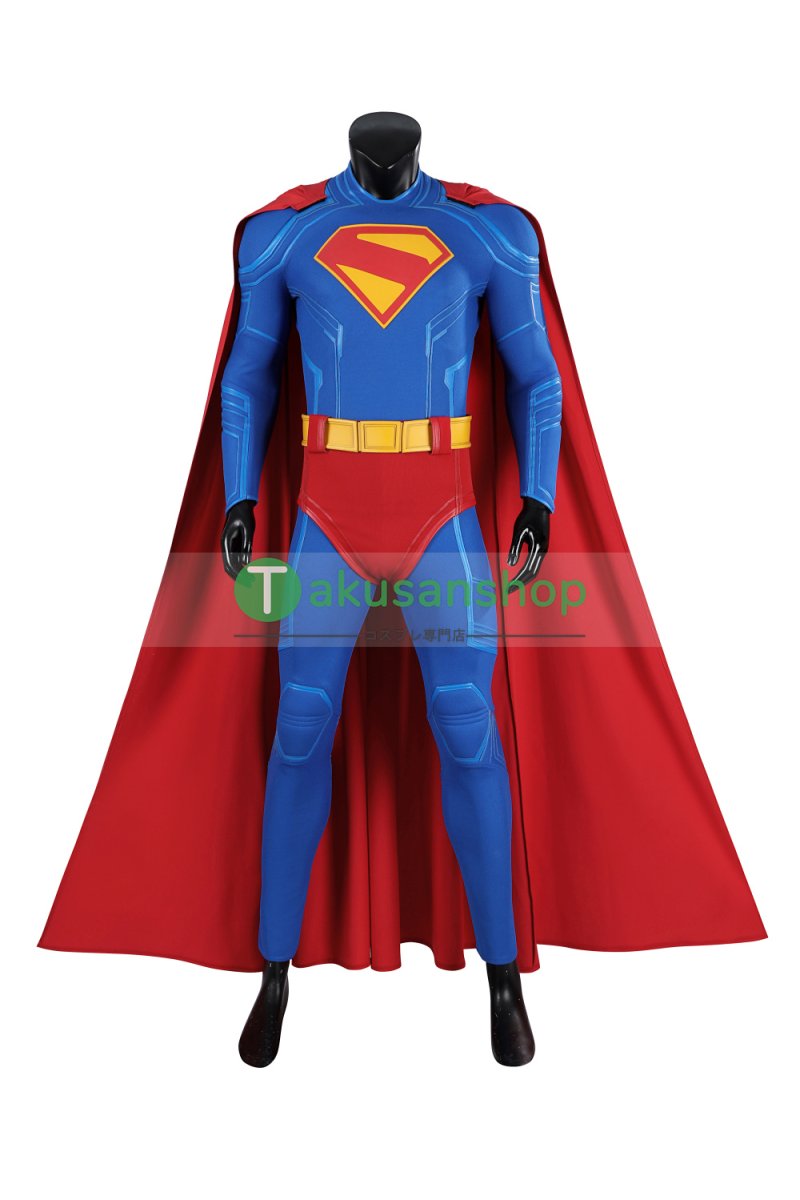 画像2: Superman 2025映画 スーパーマン：レガシー  クラーク・ケント  風 コスチューム コスプレ衣装 コスプレ靴 ブーツ付き オーダーメイド (2)