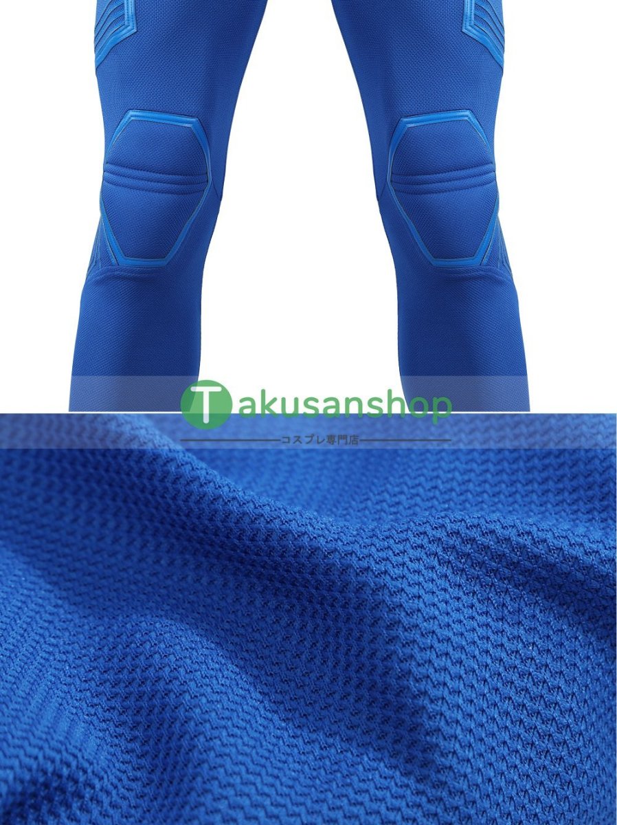 画像20: Superman 2025映画 スーパーマン：レガシー  クラーク・ケント  風 コスチューム コスプレ衣装 コスプレ靴 ブーツ付き オーダーメイド (20)