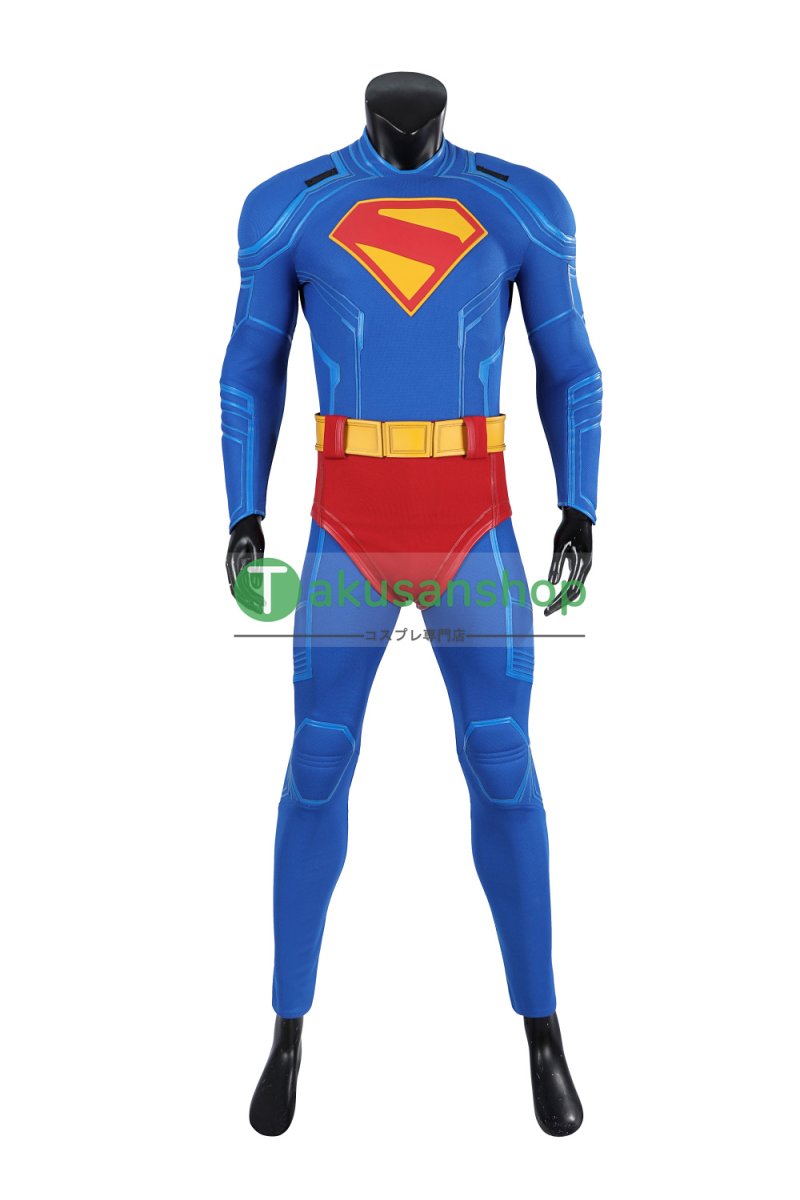 画像6: Superman 2025映画 スーパーマン：レガシー  クラーク・ケント  風 コスチューム コスプレ衣装 コスプレ靴 ブーツ付き オーダーメイド (6)