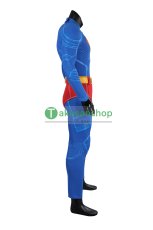 画像8: Superman 2025映画 スーパーマン：レガシー  クラーク・ケント  風 コスチューム コスプレ衣装 コスプレ靴 ブーツ付き オーダーメイド (8)