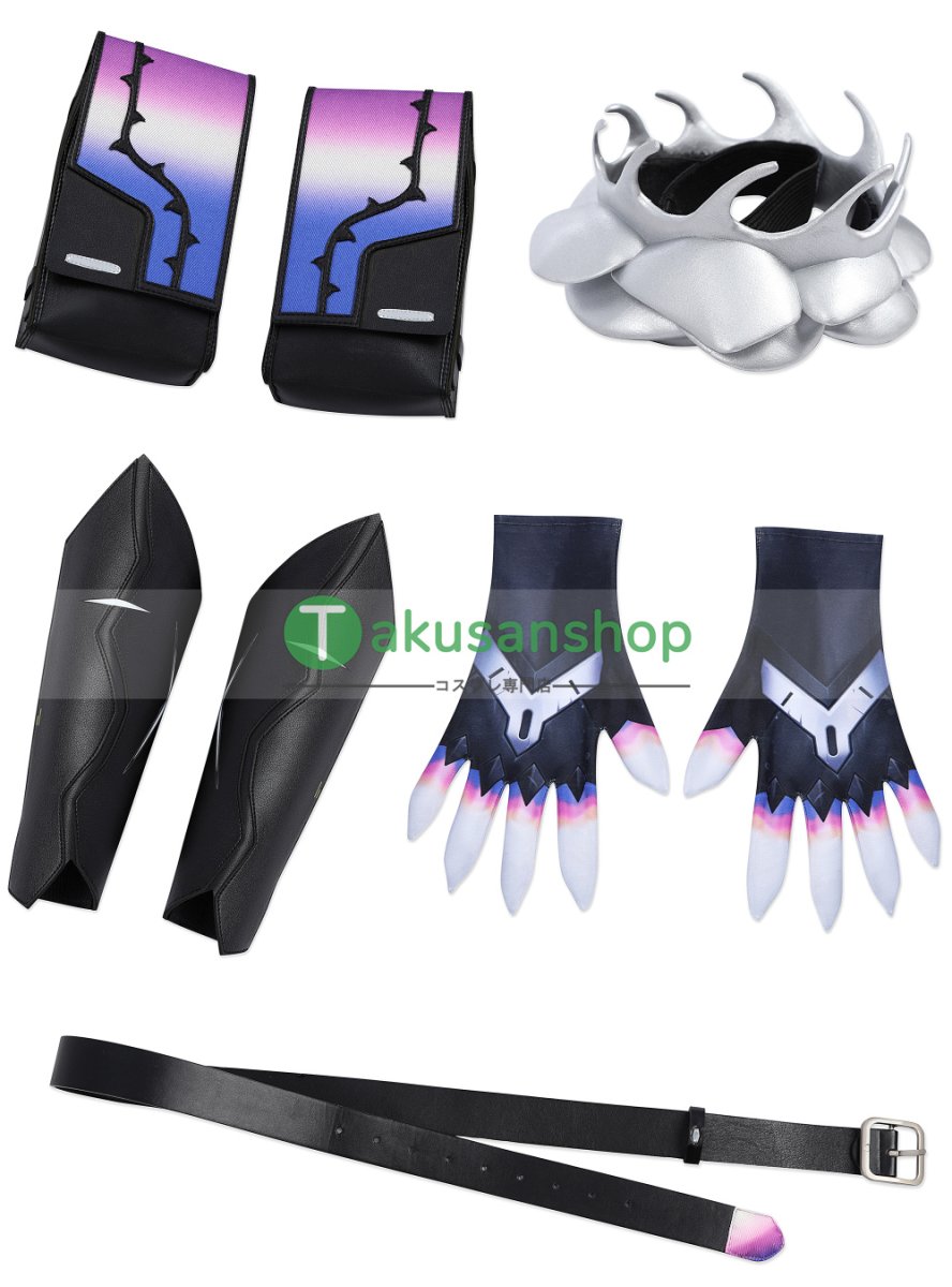 画像13: VALORANT ヴァロラント ヴァイス Vyse  風 コスチューム コスプレ衣装  (13)