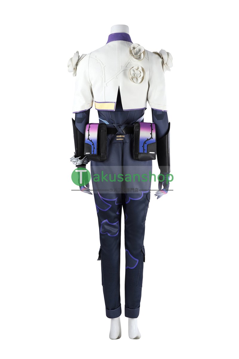 画像4: VALORANT ヴァロラント ヴァイス Vyse  風 コスチューム コスプレ衣装  (4)