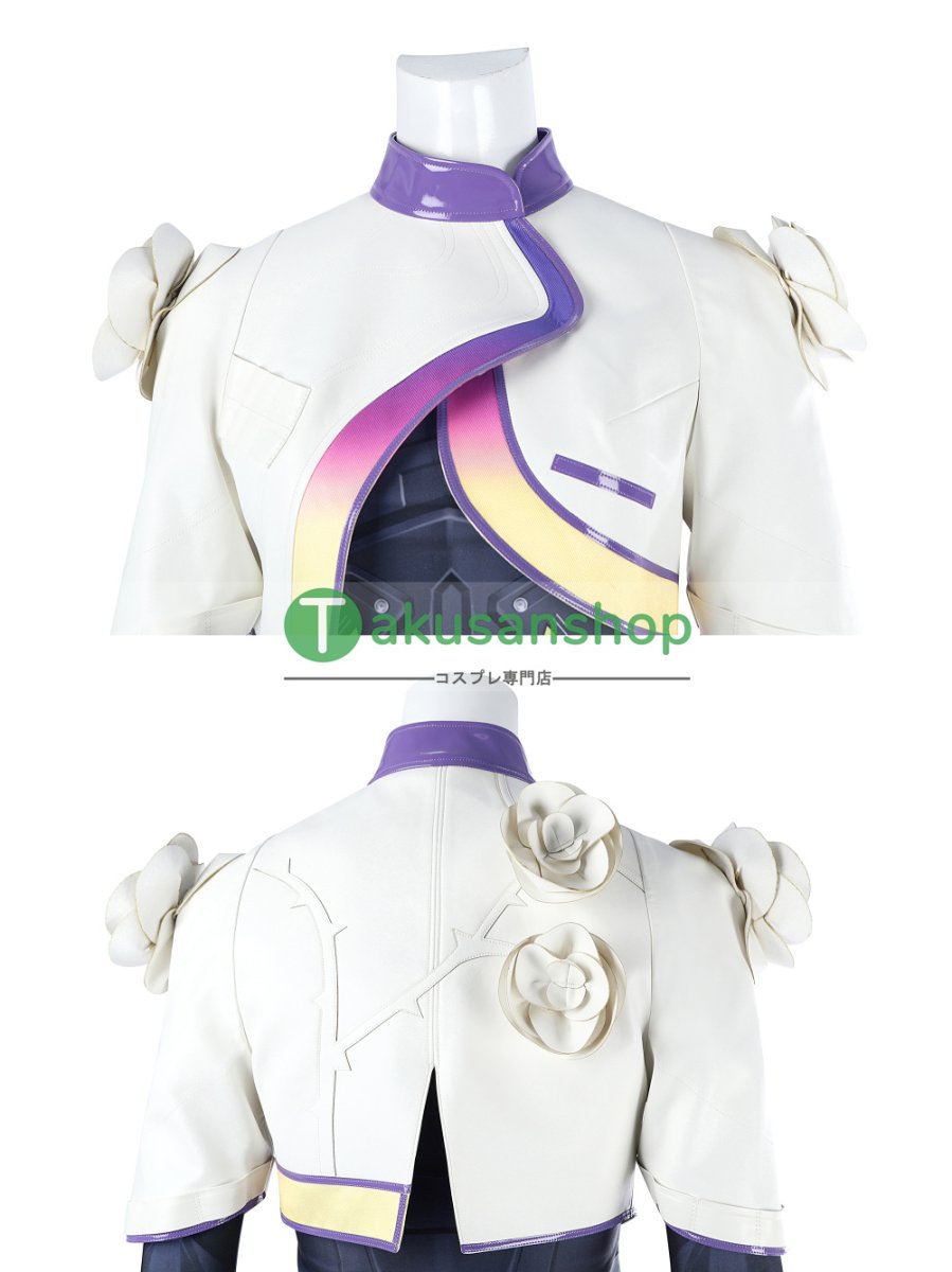 画像7: VALORANT ヴァロラント ヴァイス Vyse  風 コスチューム コスプレ衣装  (7)