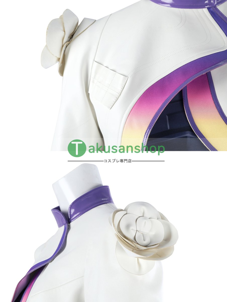 画像8: VALORANT ヴァロラント ヴァイス Vyse  風 コスチューム コスプレ衣装  (8)