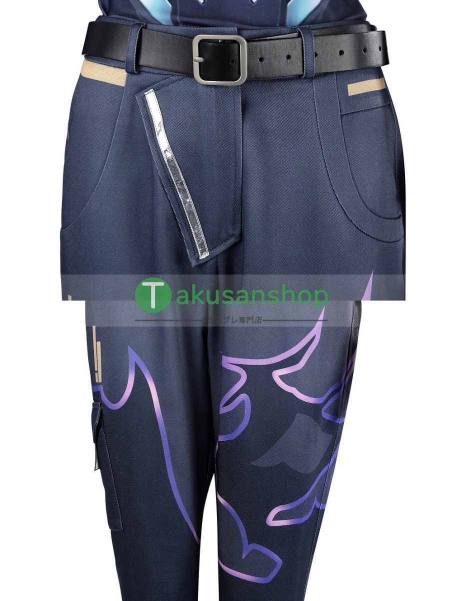 画像9: VALORANT ヴァロラント ヴァイス Vyse  風 コスチューム コスプレ衣装  (9)